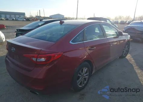 2016 Hyundai Sonata Se from USA, damaged, VIN 5NPE24AF1GH373779